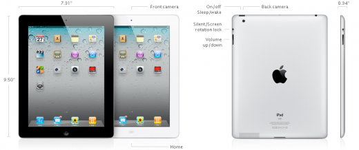 Apple iPad 2 - Features und Spezifikationen