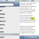 iOS 4.2: Neue Suchmöglichkeit im mobilen Safari