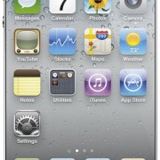 Mockup: iPhone 5 mit flächenfüllendem Display ohne Rand