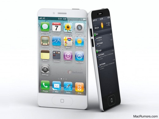 iPhone 5 Mockup von CiccareseDesign, auf Grundlage der iPhone 5 Case Designs