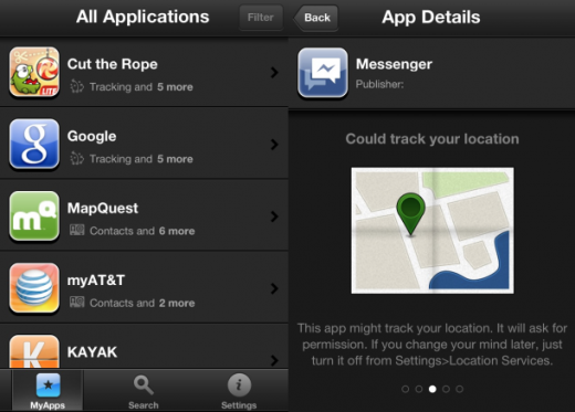 iOS Sicherheit: Jede 5. App greift auf Adressbuch zu, jede 2. kann Ortsdaten abfragen
