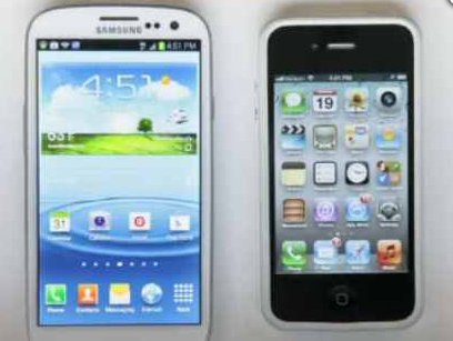 Auf welches Displayformat blickt man im Lauf eines langen Tages lieber? (Samsung Galaxy S3 vs. iPhone 4S)