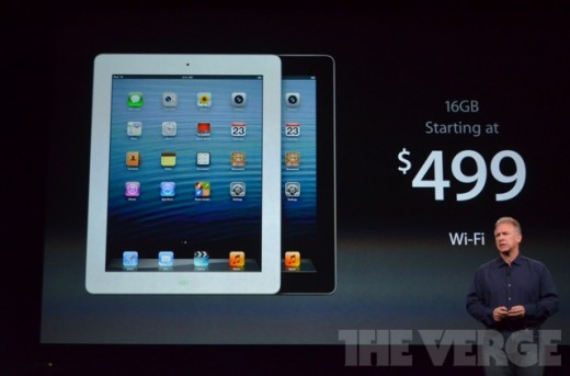 iPad 4 Release: Apple überrascht mit vierter Generation