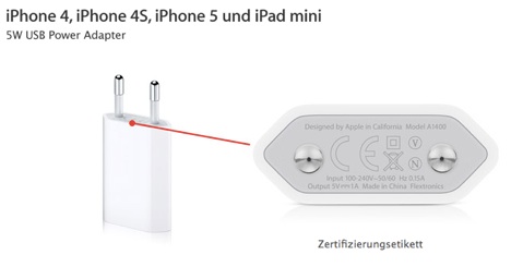 iPhone 5 & iPad mini: Rücknahmeaktion für USB-Netzteile nun auch in Deutschland