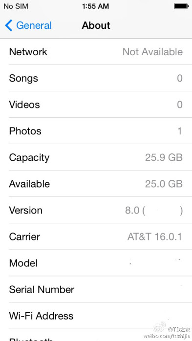 iOS 8 bestätigung