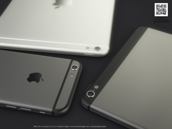 iPad Air 2 Konzept im iPhone-6-Design gesichtet 