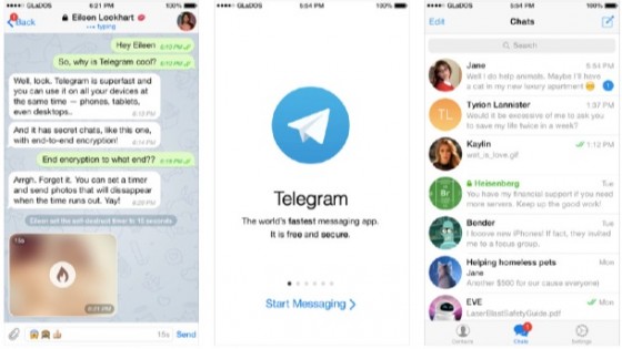 Telegram 2.10: Gruppen-Chats nach Update nun optimiert