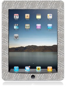 iPad mit Diamanten bestückt