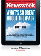 Newsweek-Cover im iPad-Design