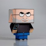 DIY Steve Jobs aus Papier