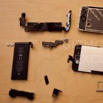 iPhone 4 in Einzelteilen