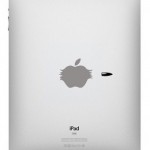 iPad Aufkleber "Bullet"