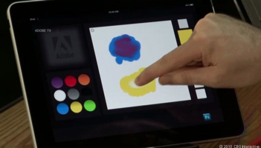 Adobe demonstriert die Funktionen von Photoshop am iPad