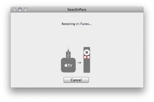 Schritt 5: iTunes startet jetzt automatisch und beginnt mit der Wiederherstellung.
