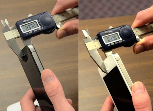 Consumer Reports: Das weiße iPhone 4 ist exakt gleich dünn wie das schwarze iPhone 4