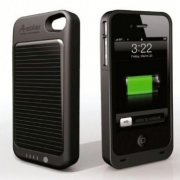 A-Solar Power Pack Akku-Case für iPhone 4