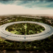 Screenshot: Diese Renderings präsentierte Steve Jobs dem Stadtrat von Cupertino.