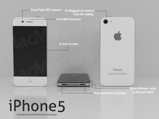 iPhone 5 Konzept von Guilherme Schasiepen