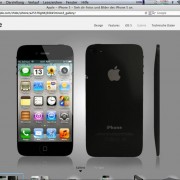 Nett gemachte Fälschung: Angebliche iPhone 5 Produktseite