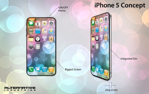 iPhone 5 Konzept "Full Screen"