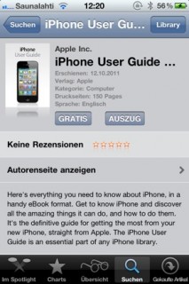 iPhone Benutzerhandbuch für iOS 5