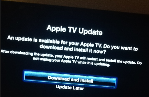 Update auf iOS 5: Neue Funktionen für AppleTV