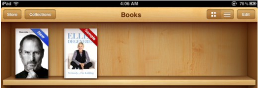 Garantiert ohne Lieferschwierigkeiten: Steve Jobs Biographie in iBooks