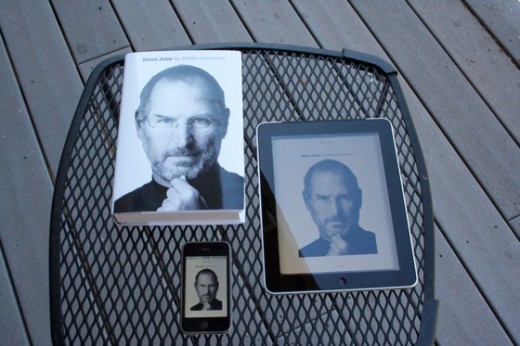 Die Steve Jobs Biographie als Buch und iBook