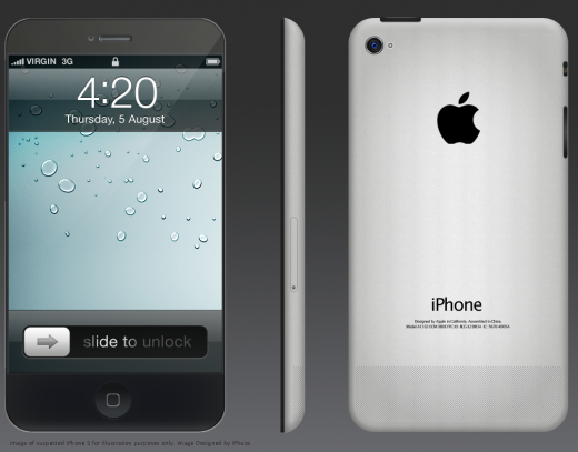 Konzept: iPhone 5 meets iPad 2