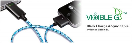 Green Cable: iPhone/iPad USB-Kabel macht Ladevorgang sichtbarer