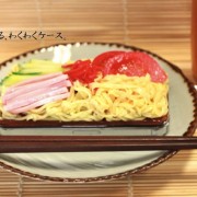 1. Strapya Cold Noodles iPhone Case