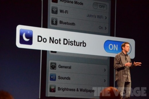 iOS 6: Do Not Disturb Funktion