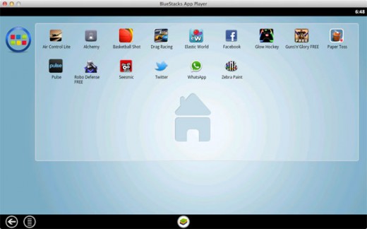 Bluestack App Player bringt Android-Apps auf Mac OS X