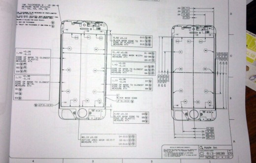 iPhone 5: Angebliche Schemazeichnung zeigt 4-Zoll Display