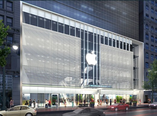 Apple Store: 300 Millionen Besucher im Jahr 2012
