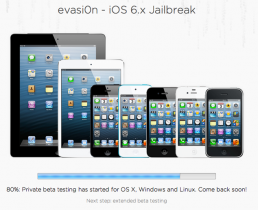 iOS 6 Untethered Jailbreak: Evasi0n-Team bei 80 Prozent