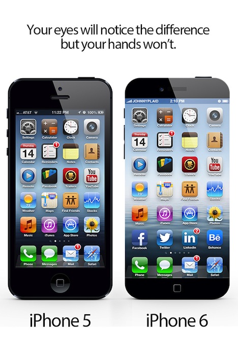 iPhone 6 & Lightning 2: Konzept mit randlosem Design