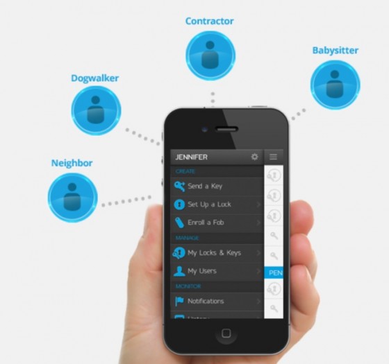 UniKey Kevo: iPhone als Wireless Türschlüssel