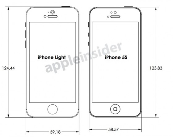 iPhone 5S & Billig-iPhone: Skizzen und Mockups aufgetaucht