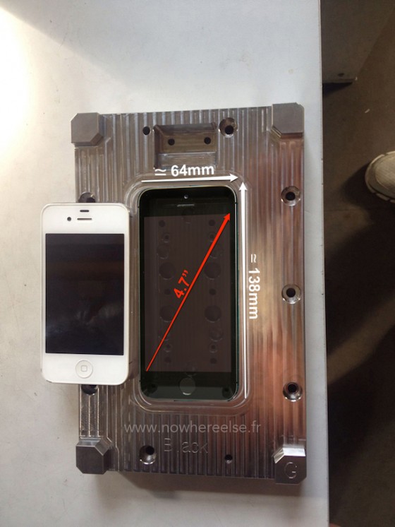 iPhone 6: Produktionswerkzeug für 4.7-Zoll-Modell aufgetaucht
