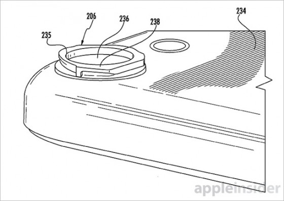 iPhone: Bajonettverschluss für Kameralinse patentiert